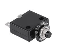 Ausla Disjoncteur 15A Interrupteur Thermique à Réinitialisation Manuelle 125-250V AC 50V DC Protecteur de Surcharge de surintensité pour Automobile Industriel Marin (8A)