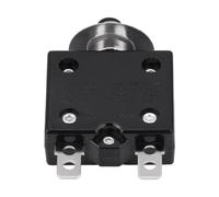 Ausla Disjoncteur 15A Interrupteur Thermique à Réinitialisation Manuelle, 125-250V AC 50V DC Protecteur de Surcharge de surintensité pour Utilisation Marine Industrielle Automobile