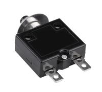 Ausla Disjoncteur 15A Interrupteur Thermique à Réinitialisation Manuelle, 125-250V AC 50V DC Protecteur de Surcharge de surintensité pour Utilisation Marine Industrielle Automobile