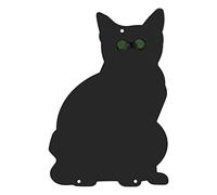 Ausla Dispositif Décoratif Anti-Chat en Métal, Conception Ergonomique Durable, Dissuade Les Rongeurs, Les Oiseaux, Utilisation en Extérieur dans Le Jardin