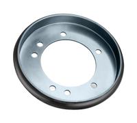 Ausla Disque D'entraînement de Souffleuse à Neige pour 04743700 00170800 | Disque D'entraînement de Roue à Friction, Acier et Caoutchouc, Humide et Poussiéreux, Antirouille, Réduction du Bruit
