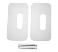 Ausla Distributeur de Papier en Acrylique, Rangement pour Assiettes, Support D'assiette pour Papier en Plastique, en Mousse, Rond ou carré de 7 à 12 pouces.