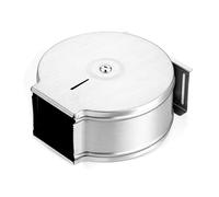 Ausla Distributeur de Rouleau de Papier Toilette, Support Mural en Acier Inoxydable avec Interrupteur à clé Antivol et Conception de Déchirure sans Effort pour Un Usage Domestique et Commercial