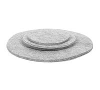 Ausla Diviseurs d'assiette en Feutre, Protéger Votre Fine Porcelaine, Tailles Personnalisables, Protection par Friction, en Feutre, Facile à Utiliser, Séparateurs de Plaque pour Armoires de Cuisine