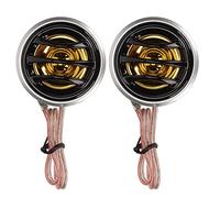 Ausla Dome Car Tweeter Speaker, 150W 12V 91dB | Fréquence 4 Ohm 3,5 Khz-22 Khz, couvercle de klaxon PE, audio universel pour voiture, son stéréo aigu
