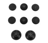 Ausla Embout de Manette de Remplacement pour Pro, 3 Hauteurs (Black) | Jeu de poignées en caoutchouc interchangeables, bâtons analogiques à hauteur mixte, accessoires de contrôleur