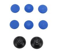 Ausla Embout de Manette de Remplacement pour Pro, 3 Hauteurs (Blue) | Jeu de poignées en caoutchouc interchangeables, bâtons analogiques à hauteur mixte, accessoires de contrôleur