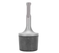 Ausla Embout de Marteau en Caoutchouc pour Outil électrique, Embout de Marteau Plat en Caoutchouc avec Tête de 38,6 Mm, Tige de 10 Mm, Impact Non Marquant pour l'installation de Radiateur, Réglage de