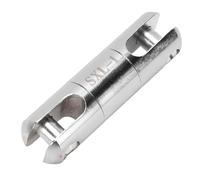 Ausla Émerillons de Traction de Câbles de 1 Tonne, Outil de Rupture à Roulement de Câble en Acier Inoxydable avec Goupille Cylindrique Remplaçable, pour la Construction électrique et