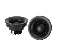 Ausla Enceinte Auto Tweeters à Dôme en Soie 1 Pouce, Lot de 2 4 Ohm 30W | Ndfeb, bobine mobile de 25 mm, dissipateur thermique en aluminium, diamètre de 2,2 pouces, mise à niveau du haut-parleur à
