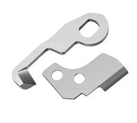 Ausla Ensemble de Lames Supérieure et Inférieure pour Surjeteuse, Remplacement pour Machine à Coudre Janom e 204D DM234 634D 6234XL 799096000 Supérieure 788013009 Inférieure