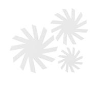 Ausla Ensemble de Modèles de Panier de Rangement en Spirale Tissée, Matériau PET de 3 Tailles, Coupes Précises pour les Projets de Couture et de Matelassage