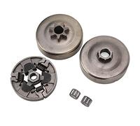 Ausla Ensemble d'embrayage Ensemble de Tambour d'embrayage en Alliage 'Aluminium 3 8 Pouces Kit de Remplacement avec Jante de Roulement pour 365 371 372 372XP 362 Utilisation de Réparation de