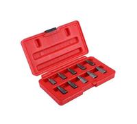 Ausla Ensemble d'extracteurs de Boulons 10 Pièces, Acier au Chrome Vanadium avec une durabilité Exceptionnelle, Retrait Facile des Boulons et Goujons Endommagés 3,2-10,3 Mm pour les Mécaniciens et