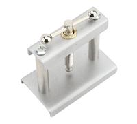 Ausla Ensemble d'outils de Presse pour Montres, Construction en Métal, Opération Facile, 18 Matrices pour Boîtiers de Montres Ronds et Rectangulaires, Idéal pour Les Amateurs de Réparation de