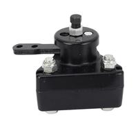 Ausla Étrier de Frein Mécanique, Kit de Support Métallique avec Plaquettes pour Manco 9598 9597 Go Kart Fun Cart, Remplacement à Haute Résistance (BLACK)