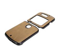 Ausla Étui de Protection en Cuir pour Razr 5G 2020 avec Design Résistant aux Chocs, Aspect élégant et Accès Facile aux Ports. (Brown)