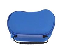 Ausla Étui de Rangement pour Manettes de Jeu, étui de Protection en Nylon Durable pour Manettes de la Série X S avec Poignée Souple et Poches pour Accessoires (BLUE)