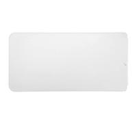 Ausla Étui pour Clavier Étui de Transport pour Clavier étanche et Portable Fin K380 en Simili Cuir Résistant aux Chocs, Léger et élégant, Housse de (Blanc + Argent)