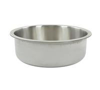 Ausla Évier Rond pour Camping-car, Lavabo à Main en Acier Inoxydable 304, Conception Résistante à la Rouille, Parfait pour Yacht et Camping-car, Grande capacité 17,72 X 17,72 X 6,3 Pouces