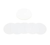 Ausla Film de Badge 100 Pièces Couvercle de Protection Transparent en PVC de qualité Supérieure pour la Fabrication de Boutons, Travaux Manuels et Aimants de Réfrigérateur, Film de Bouton Rond de 1