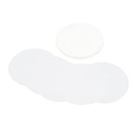 Ausla Film de Badge 100 Pièces Couvercle de Protection Transparent en PVC de qualité Supérieure pour la Fabrication de Boutons, Travaux Manuels et Aimants de Réfrigérateur, Film de Bouton Rond de 1