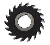 Ausla Fraise à Surfacer à 18 Dents, Disque de Fraisage en Acier Rapide, 100 X 8 Mm, Arbre de 32 Mm, Bord Brillant à Faible Résistance pour le Traitement des Avions et l'usinage en Atelier