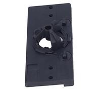 Ausla Gabarit de Scie Cloche de Charnière de 35 Mm, Localisateur de Charnière en ABS avec Espacement de 46 Mm, 48, 52, Contrôle de Profondeur de 15 à 45, Guide de Perçage pour les Installateurs
