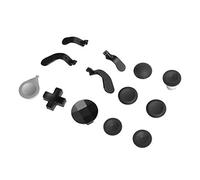 Ausla Gamepad Thumbsticks Metal Joysticks Pagdles Remplacement de One Elite Series 2 Contrôleur - Paramètres Clés Personnalisés, Boutons Lisses, Technologie de Précision (BLACK)