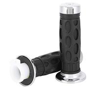 Ausla Gandage de la Poignée de Papillon, Poignée de Commande de Papillon Antidérapant en Caoutchouc pour 7/8 GY6 Scooter Moped, avec Une Touche Confortable