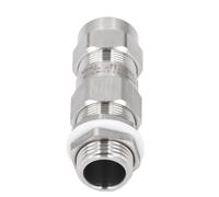 Ausla Glande de Câble d'épreuve G1 / 2, 304 Glan de Câble blindé Imperméable IP66 IP66, Installation Rapide et Facile, Remplacement Lourd, Conception Résistante aux Intempéries avec Double Scellant