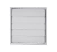Ausla Grille D'aération à Fermeture Automatique par gravité, Plaque (8 | Persienne inclinée bloquant la pluie, Ventilation d\'échappement extérieure, Protection des animaux, utilisation du