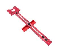Ausla Guide de Défonceuse pour Menuiserie, équerre de Fraisage Réglable 400 Mm, Gabarit en T pour Découpe de Cercles et Rainurage des Bords
