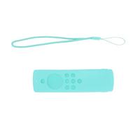 Ausla Housse de Protection en Silicone pour Télécommande Stick Lite avec Lanière, Résistante aux Chocs, Antidérapante, Lavable, Légère, pour Enfants, Animaux Domestiques, Usage Familial (Vert Menthe)