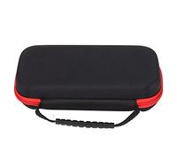 Ausla Housse de Rangement pour Console de Jeux, Coque Rigide EVA (Red | Double fermeture à glissière, doublure ScratchFlannel, double compartiment, ImpactDesign, étui de voyage portable