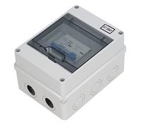 Ausla Interrupteur de Déconnexion CC, Disjoncteur Solaire en Polycarbonate ABS 500 V 125 A IP65 avec Couvercle Transparent, Protection contre les Surcharges et le Tonnerre, pour Systèmes