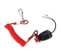 Ausla Interrupteur de Moteur Hors-bord, Cordon d'arrêt d'urgence pour Hors-bord F 2 ou 4 Temps, Série OEM 688-82575, Interrupteur de sécurité Marin en PVC + ABS de Remplacement Direct