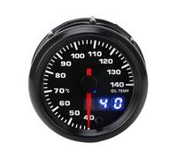 Ausla Jauge de Température d'huile 52 Mm, Matériau ABS, Surveillance Précise de 40 à 140 Degrés Celsius, Ajustement Universel pour les Voitures DC12V