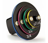 Ausla Jeu D'adaptateurs de Douilles à Profil Bas en Acier CrMo | Convertisseur D'entraînement Empilable Magnétique 3/8-1/2", 1/4-3/8", 1/2-3/4", 3/4-1", pour Espaces Restreints, Adaptateur