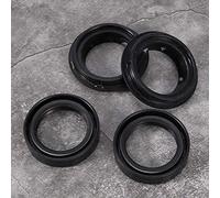 Ausla Joints de Fourche d'huile d'amortisseur Avant, Matériau en Caoutchouc, Résout les Fuites 'huile, Adaptés à CB400, Ajustement Précis pour Motos