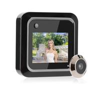 Ausla Judas de Porte Intelligent de 2,4 Pouces, Alliage de Zinc ABS, Angle de 95 Degrés, CMOS 0,3 MP, Parfait pour un Usage Domestique et des Propriétés de Location