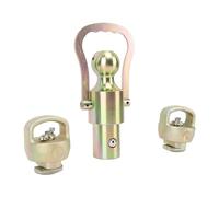 Ausla Kit d'attelage à Boule à Col de Cygne, en Acier Inoxydable, Kit de Chaîne de sécurité Robuste pour Camions, Facile à Utiliser et Durable GNXA2062