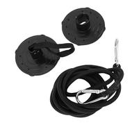 Ausla Kit de Détachement à Eau Flottante, Corde de Longueur de 118 Pouces / 300 Cm de Longueur, Kit de Grommet avec Crochets pour Les Lacs, Piscines, Quais