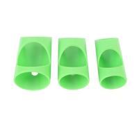 Ausla Kit de Guide pour Tuyaux en Mousse, 3 Pièces, Outil d'Alignement Précis, Vert, Usage Domestique et Industriel, 13x5,8cm/12,5x5cm/12x4,5cm