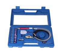 Ausla Kit de Micro Meuleuse Pneumatique, Mini Meuleuse Stylo 58000 Tr Min Mandrin 3 Mm échappement Arrière en Acier Inoxydable, for Nettoyage de Bijoux Gravure Polissage Artisanat