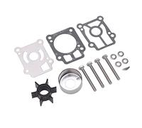 Ausla Kit de Réparation de Pompe à Turbine à Eau, Acier Inoxydable et Caoutchouc, Solution Complète pour Moteurs Hors-Bord M40C M25C3 M30A3 M30A4