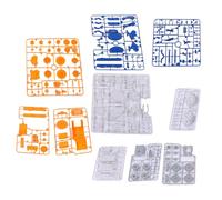 Ausla Kit de Robot Solaire, Jouet de Construction en Plastique avec Grand Panneau Solaire, Double Alimentation, Apprentissage Pratique, activité Familiale pour Enfants, Garçons et Filles à Partir de