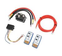 Ausla Kit de Télécommande de Treuil sans Fil, Interrupteur à Distance sans Fil étanche 500A pour VTT et Camion de 8 000 à 15 000 LB