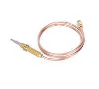 Ausla Kit de Thermocouple à Gaz avec Embout M8 x 1 et Écrou, Sonde pour Brûleur à Gaz, Cheminée, Barbecue