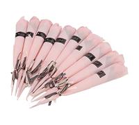 Ausla Lifelike Soap Rose Flower Set, 10Pcs 13in Tall | Décor de savon parfumé fabriqué à la main, pièce maîtresse de fête de mariage, cadeau de la Saint-Valentin, accent